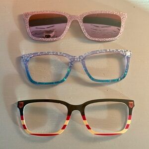 Pair eyewear Larkin topper set Harry Potter sun glasses sparkle butterfly